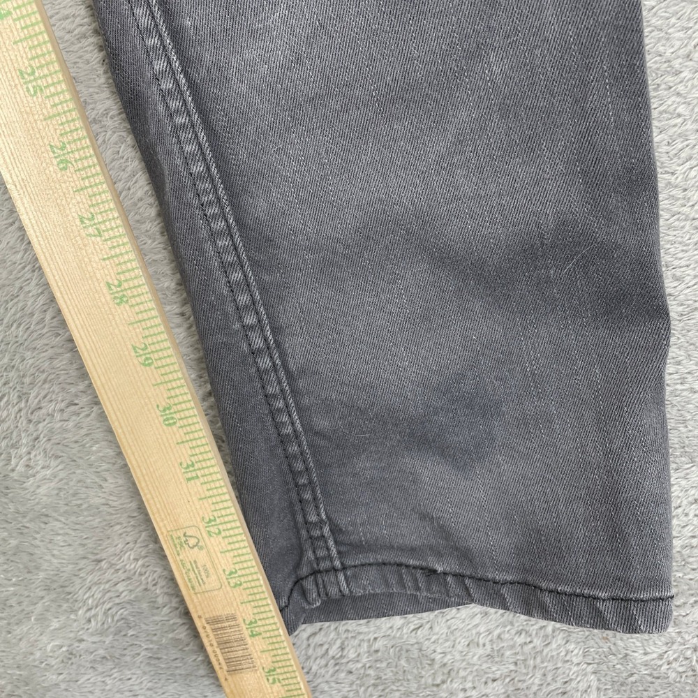 Levis 511 Slim Jeans Mens 33x34 Gray Stretch Denim Waterless Modern Casual - Picture 10 of 12